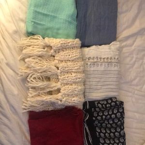 Bundle of 6 Infiniti scarves